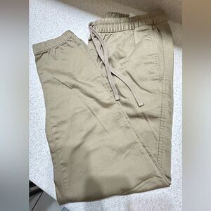 Banana Republic Tan Relaxed Fit Joggers